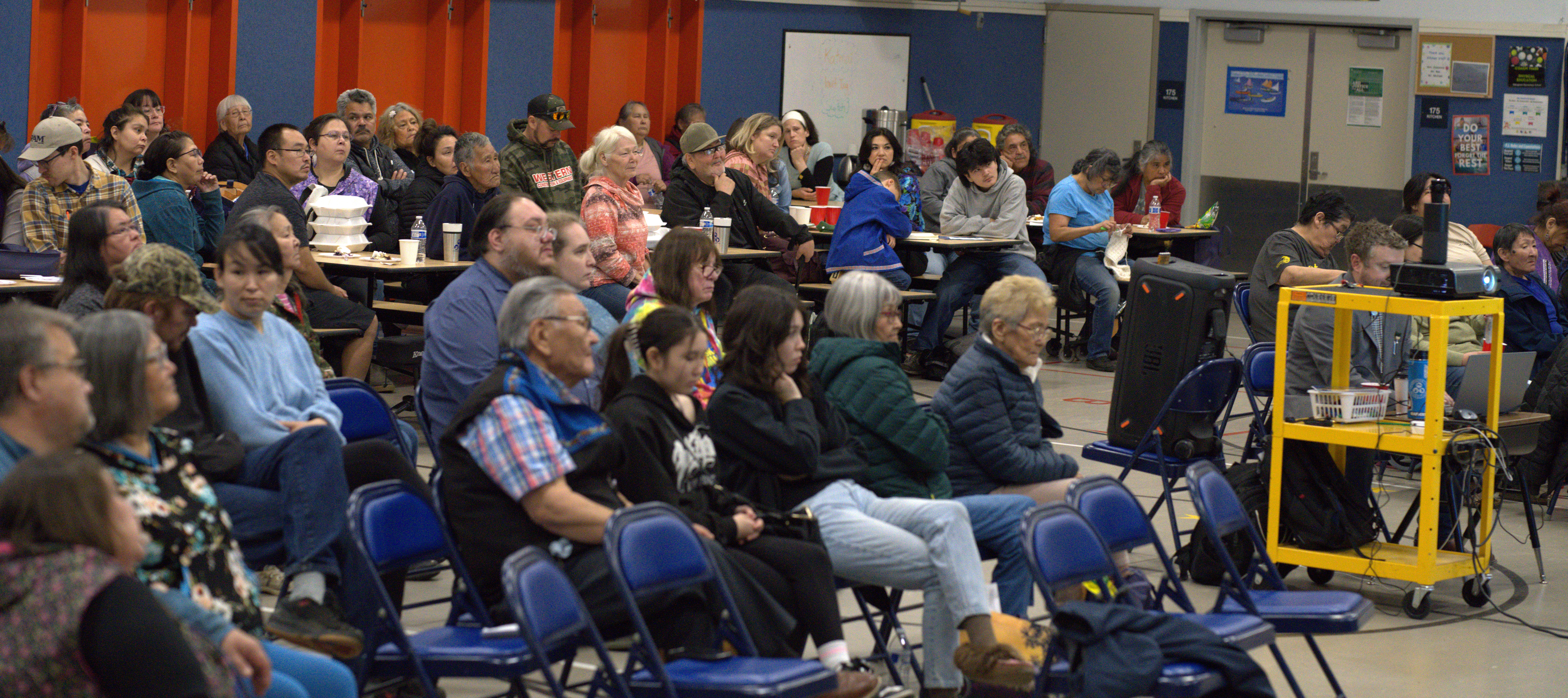 Picture of attendees at the 51st Annual Meeting of Shareholders in Dillingham